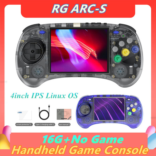 . Consola De Juegos Portátil Rg Arc-s De 4 Pulgadas Ips Linu