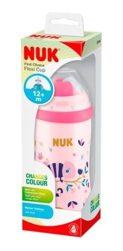 Nuk Vaso Antiderr Flexi Cup C/sorbete 300 Ml Efecto Camaleón