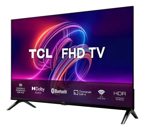 Smart TV 43” LED FULL HD 2 HDMI WI-FI Bluetooth 43S5400A TCL