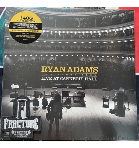 Ryan Adams - Ten Songs From Live At Carnegie Hall Vinyl