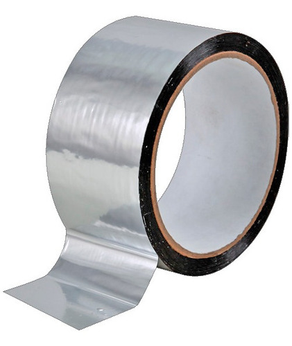 Fita Aluminizada Para Manta Térmica Techiso 48mm X 50mts