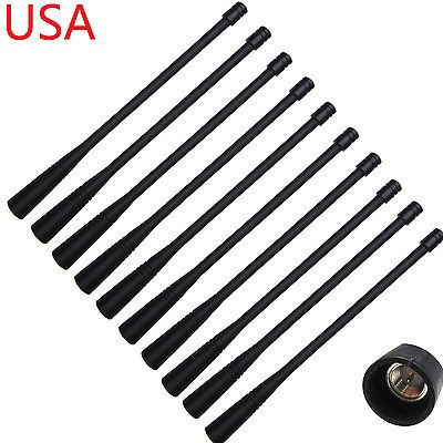 10 X Antena Uhf Para Vertex Standard Portable Radios De 6.2