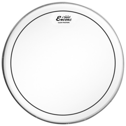 Imagen 1 de 3 de Parche Encore Pinstripe Clear Transparente Para Tom De 13