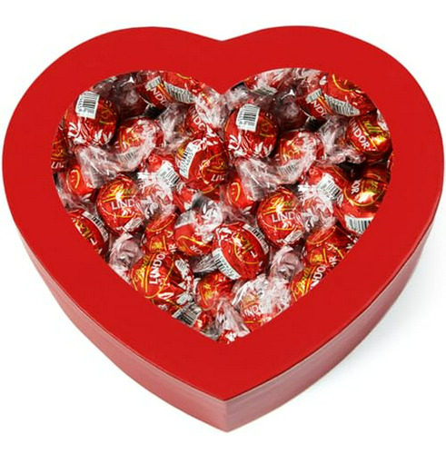 Caja Corazón Lindt Lindor Día De La Madre - Chocolate Premiu