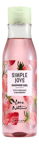 comprar Gel De Ducha Con Fresa Orgánica Simple Joys Love Nature
