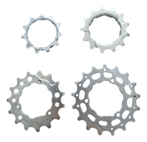 Kit 4 Cogs Pinhão Bike 11/12v 11t+13t+15t+17t Shimano Sram