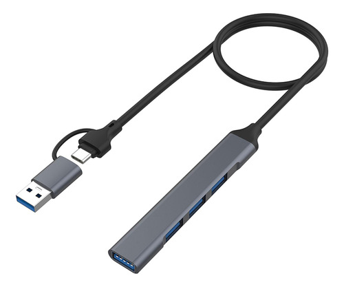 Hub De Expansión Usb A Usb C A Usb 3.0 Y 4 Puertos