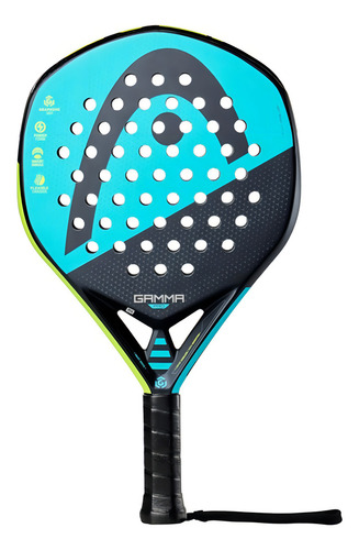 Raqueta de pádel Head Graphene 360 Gamma Pro 2019 color amarillo flúor