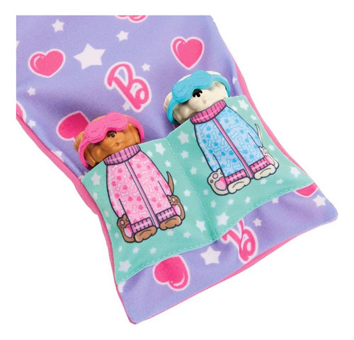 Barbie Festa Do Pijama Com Cachorrinhos Mattel Hxn01