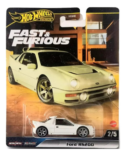 Hot Wheels Premium 2024 Fast & Furious Ford Rs200 Rapidos Y