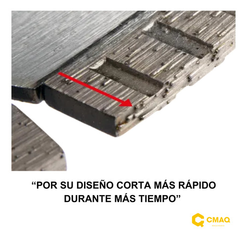 Disco De Corte Diamante Husqvarna Silver Vari-cut S45 20puLG Color Plateado
