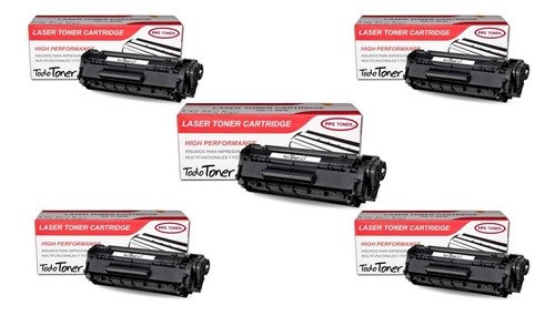 Pack 5 X Toner Compatible Con Brother Tn-2370 Marca Ppc