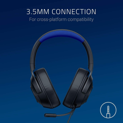 Auriculares gamer Razer Kraken X console con luz LED