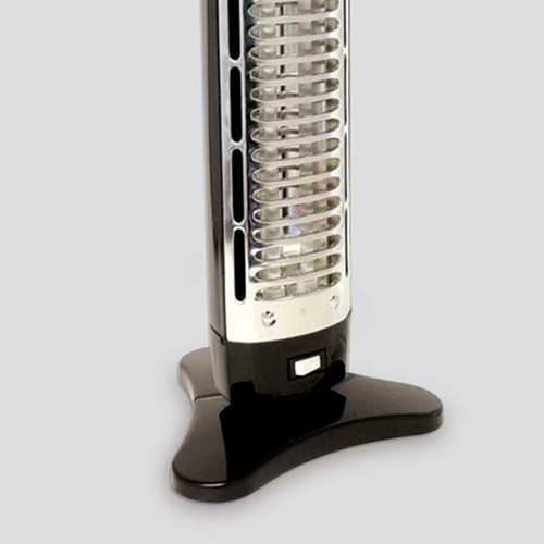 Estufa Eléctrica Vertical Cuarzo 2 Velas 1200w Calefactor