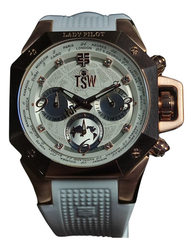 Reloj Technosport Mujer De Lujo Ts-100-lp5