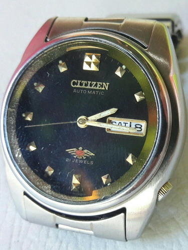 Reloj Citizen Automatico 21 Rubies 100% Japones