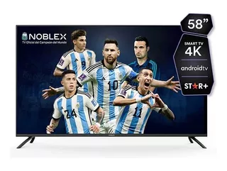 Smart Tv Noblex 58 Pulgadas Db58x7500 4k Uhd Android Tv
