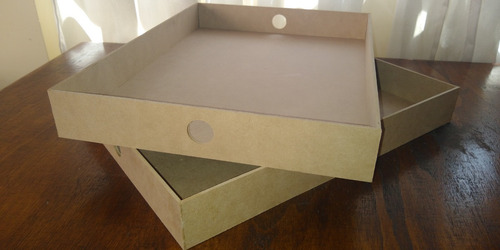 Bandejas 30x40x5 Fibrofácil 3 Mm X 5un Desayunos Oferta