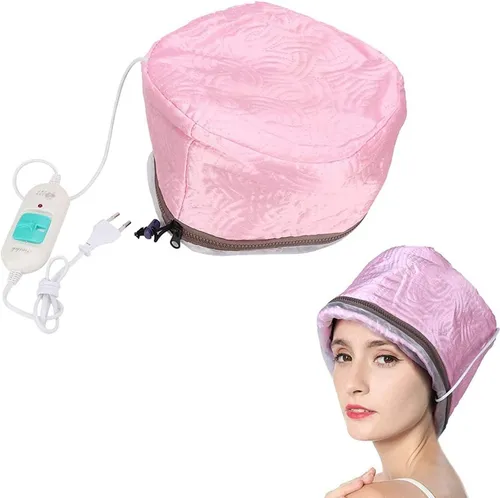 Gorra Termica Aislante Peluqueria Baño Crema Botox Capilar Color Rosa