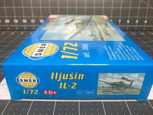 Avião Russo Da Wwii Ilyushin Il-2 1/72 Smer Plastimodelo