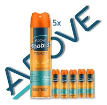 Comprar Kit 5 Repelentes Protect Aerosol 6h Above 150ml Pernilongo
