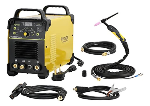 Hynade Tig Welder Tig200gpacdc 200 Amp Ac/dc Tig Welder/arc/