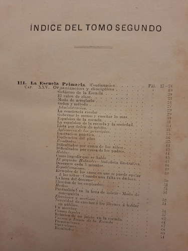 La Educacion Del Pueblo Por Jose Pedro Varela 2 Tomos 1874 (Usado)