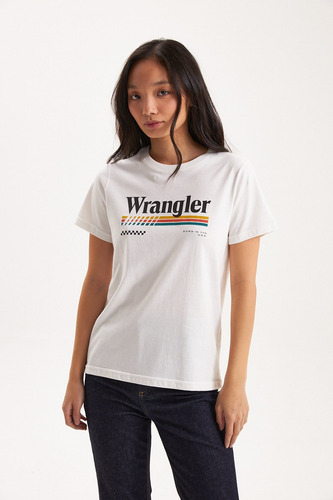 Remera Mujer Wrangler Race 25 S/s