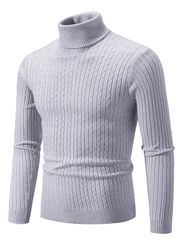 Sudadera De Cuello Alto Tejida Con Cuello Alto Para Hombre