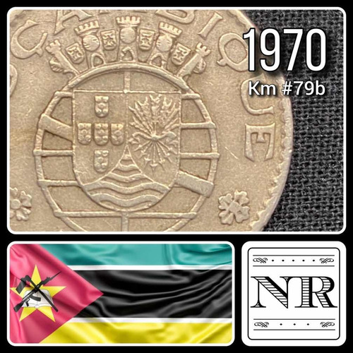 Mozambique - 10 Escudos - Año  1970 - Km #79b - Colonia