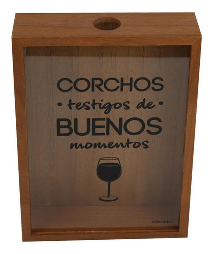 Caja Decorativa Para Corchos 24x34x6.5cm