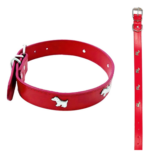 Collar Para Perros 57x3 Cm Perritos Varios Colores