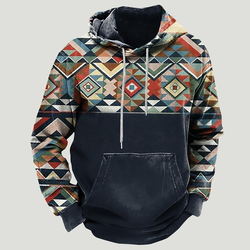 Sudadera Con Capucha Para Hombre Cómoda Manga Larga Sudadera