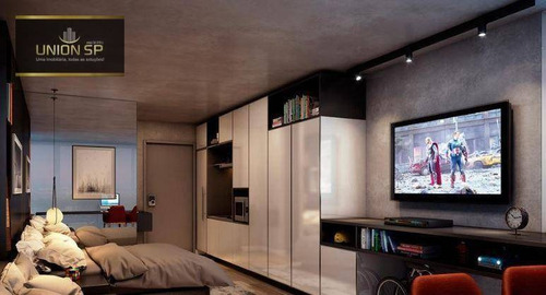 Imagem 3 de 9 de Studio Com 1 Dormitório À Venda, 28 M² Por R$ 616.000,00 - Pinheiros - São Paulo/sp - St1561