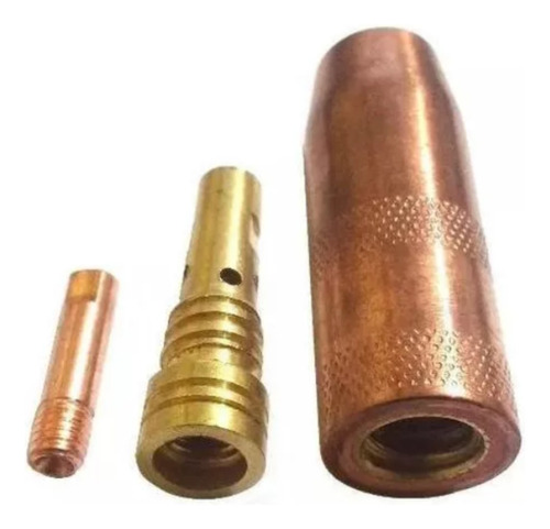 Kit Tocha Mig 0.8mm Bocal Bico Difusor C/ Rosca P/ V8 Outras