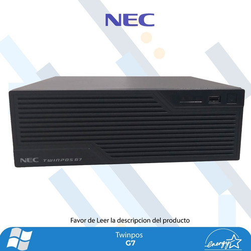 Cpu Nec Twinpos G7 Core I3 4gb Ram Ssd 120gb Mini Pc (Reacondicionado)