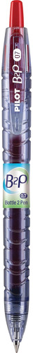 Frasco Esferográfico Recarregável Pilot B2p E Caneta De Gel