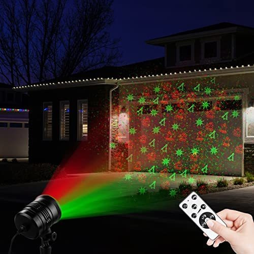 Proyector De Luces Navideñas Para Exteriores, Luces Láser Na