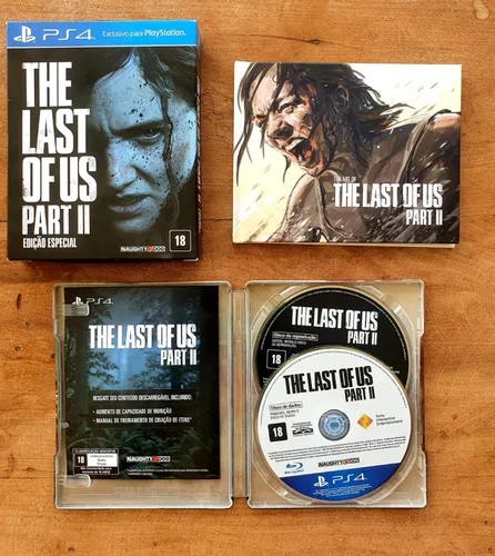 The Last of Us Part II Edição Especial Ps4 - Mídia Física Original