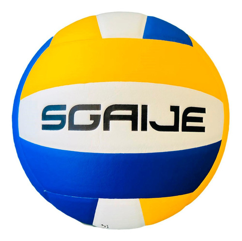 Balon Voleibol Sgaije 4500 Piel Sintetica Tricolor N.5