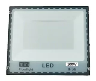 Reflector Led 100w Luces Profesional Uso Exterior Luz Blanca