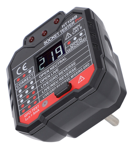 Circuito De Enchufe De Pared Con Pantalla Digital Ht106b