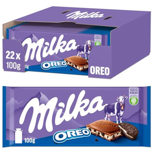 Chocolates Milka Oreo 100g - Caja 20 Piezas