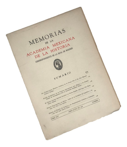 Boturini Nueva España, Academia Historia Memorias 1966 2