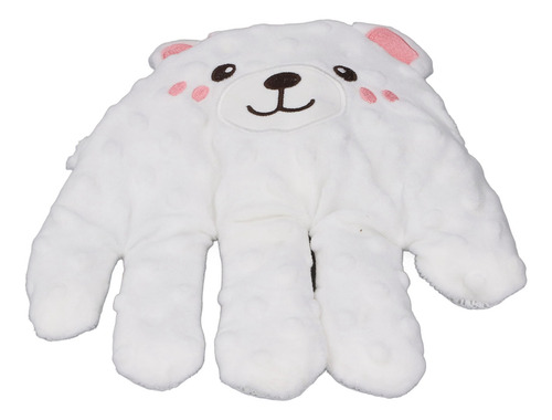 Guante De Mano Para Bebé, Color Blanco, Relajante Con La Pal