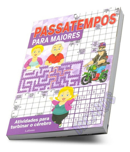 Passatempos Para Maiores, De Sandra Tir Pellinson . Editora Lafonte, Capa Mole Em Português, 2018