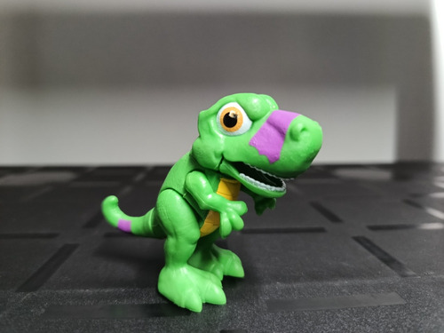 Playmates Half Shell Heroes T-rex Dinosaurio Juguete