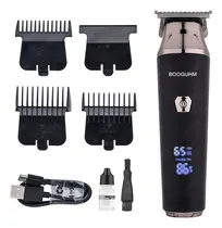 Comprar Cortadoras De Cabello Recargable Y Profesional Color Negro