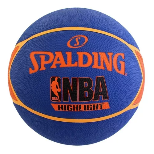 Bola basquete nba highlight blue spalding