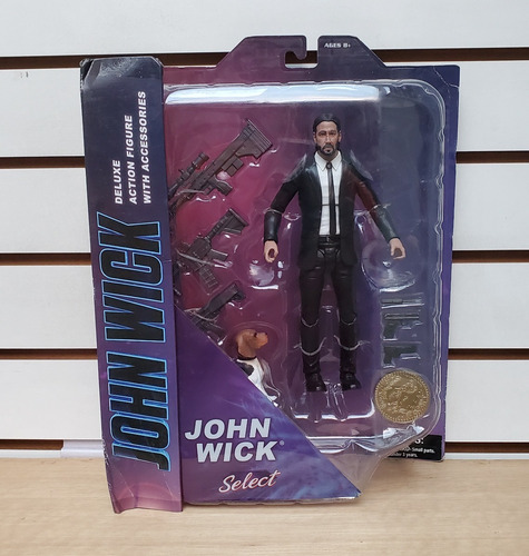 Figura De John Wick Marca Diamond Select